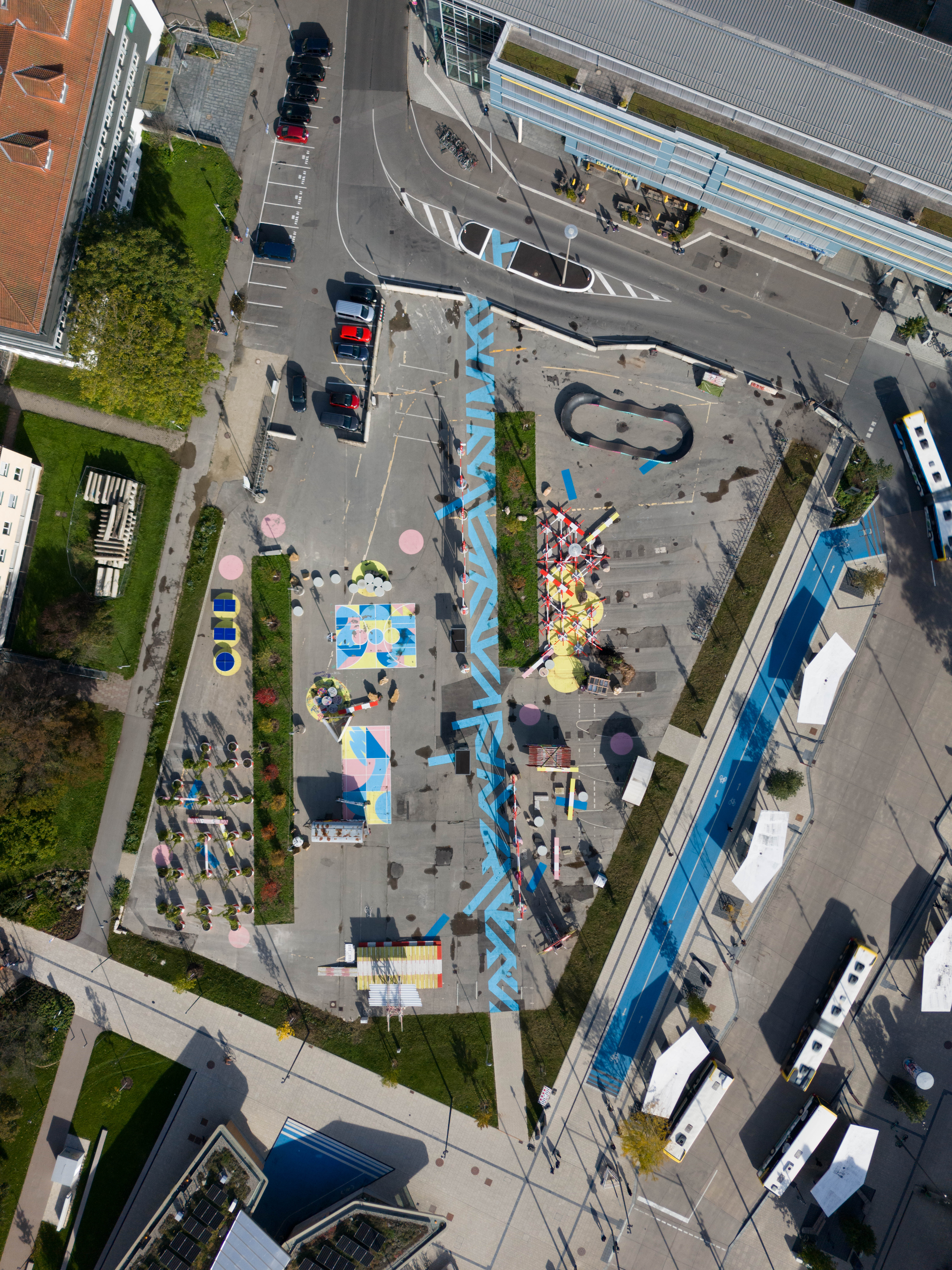 Europaplatz mit Freifläche13.10.2024 Bild: Ulrich Metz